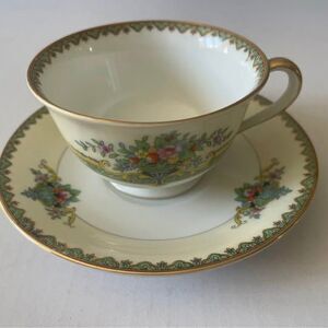 Noritake Mystery #116 pattern Cup & Saucer 3452060